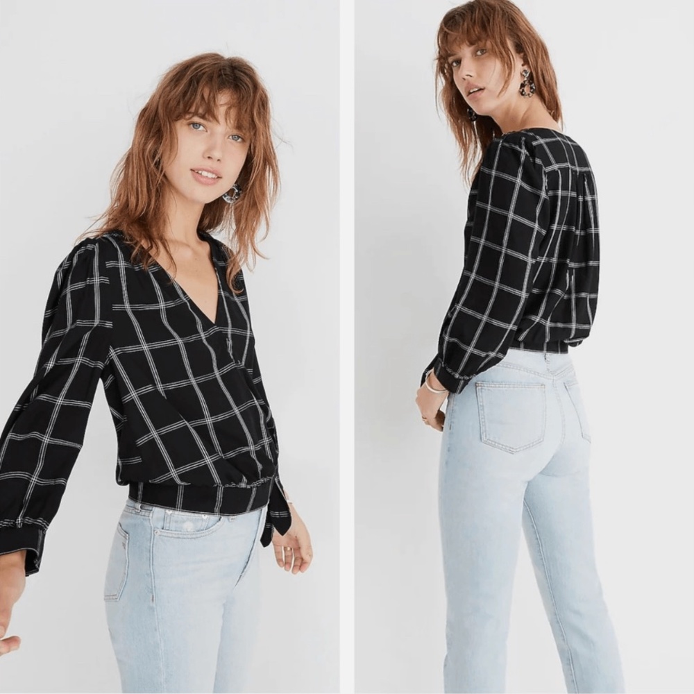 Madewell Wrap Top